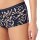 Sloggi Damen Pantys, 3er Pack - GO Crush Short C3P, Unterhose, Stretch-Baumwolle Blau XS