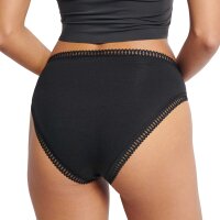 Sloggi Damen Slips, 3er Pack - GO Crush High Leg C3P, Unterhose, Stretch-Baumwolle Blau XS