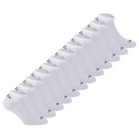 Diadora Unisex Sneaker Socks - 12 Pack, Logo White 35-38