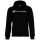 Champion Herren Hoodie - Hooded Sweatshirt, Pullover, Logo, Kapuze, einfarbig Schwarz M