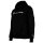 Champion Herren Hoodie - Hooded Sweatshirt, Pullover, Logo, Kapuze, einfarbig Schwarz M