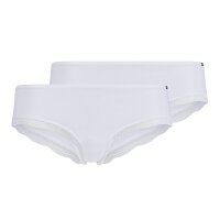 SKINY womens briefs, 2-pack - Rio Slip DP, Classic Cotton, lace, cotton stretch White XL (X-Large)