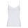 SKINY womens vest - spaghetti top, classic cotton, lace, stretch cotton White S (Small)