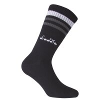 Diadora Unisex Tennis Socks - 12 Pack, Logo, Stripes Dark blue 39-42