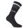 Diadora Unisex Tennissocken - 12er Pack, Logo, Streifen Dunkelblau 39-42