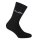 Diadora Unisex Socken, 12er Pack - Sportsocken, Baumwolle, Logo, einfarbig Schwarz 35-38