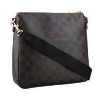 JOOP! Damen Umhängetasche - Cortina Piazza Jasmina Shoulderbag mvz, 25x27x6cm (HxBxT) Braun