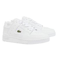 LACOSTE Damen Sneaker - COURT CAGE, Turnschuhe, Logo, Echtleder Weiß EUR 39