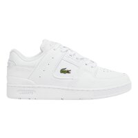 LACOSTE Damen Sneaker - COURT CAGE, Turnschuhe, Logo, Echtleder Weiß EUR 39