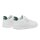 LACOSTE Herren Sneaker - L001 SET, Turnschuhe, Retro, Logo, Echtleder Weiß/Grün EUR 41