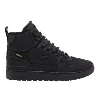LACOSTE mens winter sneakers - T-CLIP WINTER MID sneaker boots, material mix Black EUR 44 (UK 9,5)
