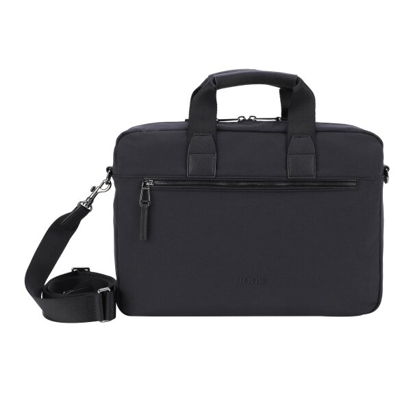 JOOP! mens laptop bag - Narni Pandion Briefbag shz 28x39x7m (HxWxD) Black