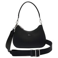 LACOSTE Damen Handtasche - Daily City Shoulder Bag, Handtasche, 15x23x6cm (HxBxT) Schwarz