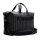 LACOSTE Unisex Weekender - The Blend Duffle Bag 33x50x20cm (HxWxD) Black/Grey