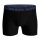 BJÖRN BORG Herren Boxershorts, 12er Pack - Cotton Stretch Boxer, Logo, einfarbig Schwarz/Blau M