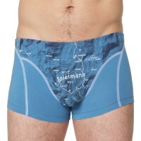 EIN SCHÖNER FLECK ERDE Mens Boxer Shorts - Print, Organic Cotton Spielmann (Sky blue) 2XL (XX-Large)