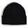 BOSS mens beanie with wool - Magico Hat, beanie, ribbed knit, one size, cotton mix Black