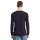SCOTCH&SODA mens jumper - Core, viscose jumper, single-coloured Dark Blue S (Small)