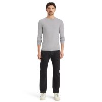 SCOTCH&SODA Herren Pullover - Core, Viskose Pullover, einfarbig Hellgrau S