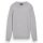 SCOTCH&SODA Herren Pullover - Core, Viskose Pullover, einfarbig Hellgrau S