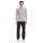 SCOTCH&SODA mens jumper - Core, viscose jumper, single-coloured Light grey S (Small)