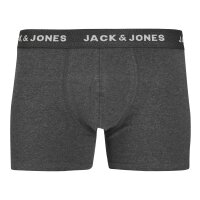 Jack & Jones Mens Boxer Shorts, 7-pack - JACBASIC TRUNKS, cotton stretch Black/Dark Blue/Grey XL (X-Large)