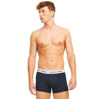 Jack & Jones Mens Boxer Shorts, 7-pack - JACBASIC TRUNKS, cotton stretch Black/Dark Blue/Grey XL (X-Large)