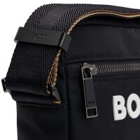 BOSS Herren Umhängetasche - Catch 3.0 Zip, Crossbody Bag, 20,5x16x5,5cm (HxBxT) Schwarz