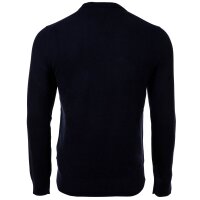 JOOP! JEANS Herren Strickpullover - Laurelo, Wolle, Rundhals, Bündchen, einfarbig Dunkeblau 2XL
