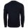 JOOP! JEANS Mens knitted jumper - Haro, round neck, single-coloured Dark blue S (Small)