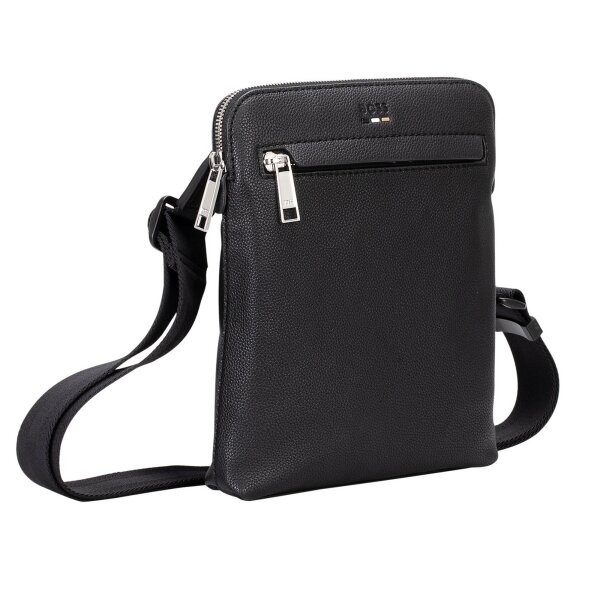 BOSS Herren Umhängetasche - RAY S Zip env N, Crossbody Bag, 24x20x1,5cm (HxBxT) Schwarz