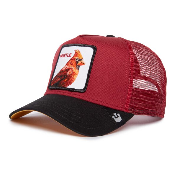 GOORIN BROS. Unisex Baseball Cap - FOOTBALL FAN, Front Patch, One Size Cardinal Fan