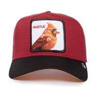 GOORIN BROS. Unisex Baseball Cap - FOOTBALL FAN, Front Patch, One Size Cardinal Fan
