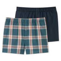 SCHIESSER boys woven boxer shorts, 2-pack - underwear,...