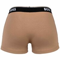BOSS mens boxer shorts, 3-pack - Trunk 3P Power, cotton stretch, logo, uni Black/brown/white 2XL (XX-Large)