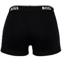 BOSS mens boxer shorts, 3-pack - Trunk 3P Power, cotton stretch, logo, uni Black/brown/white 2XL (XX-Large)