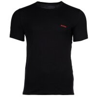 HUGO Mens T-Shirt, 3-Pack - Round Neck, Short Sleeve, Logo, Cotton, uni Black (991) XL (X-Large)