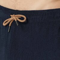 SCHIESSER Herren Schlafanzug, lang - Casual Nightwear, Single Jersey, Baumwolle, Rundhals Dunkelblau XL