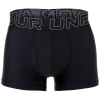 UNDER ARMOUR Herren Boxershorts, 3er Pack - Performance Tech Trunks Solid 3 in, Stretch, einfarbig Schwarz L