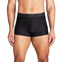 UNDER ARMOUR mens boxer shorts, 3-pack - Performance Tech Trunks Solid 3 in, stretch, solid color Black XL (X-Large)