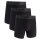 UNDER ARMOUR Herren Boxershorts, 3er Pack - Performance Tech Boxer Briefs Solid 6 in, Stretch, einfarbig Schwarz L