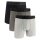UNDER ARMOUR mens boxer shorts, 3-pack - Performance Tech Boxer Briefs Solid 6 in, stretch, solid color Black/Grey M (Medium)
