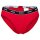 HUGO ladies briefs, 3-pack - TRIPLET BRIEF STRIPE, Cotton Stretch, Logo, uni Black/red/white XL (X-Large)