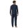 SCHIESSER Herren Schlafanzug, lang - Comfort Essentials, Baumwolle, Rundhals Blau 3XL
