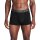 UNDER ARMOUR Mens Boxer Shorts, 3-Pack - Performance Cotton Trunks - Solid 3 in, Stretch, Cotton Blend Black 2XL (XX-Large)