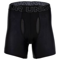 UNDER ARMOUR Herren Boxershorts, 3er Pack - Performance Tech Boxer Briefs - Novelty 6 in, Camouflage, Stretch Schwarz/Grau M