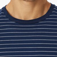 SCHIESSER mens pajamas, long - Casual Essentials, cotton, round neck Dark blue S (Small)