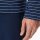 SCHIESSER mens pajamas, long - Casual Essentials, cotton, round neck Dark blue S (Small)