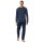SCHIESSER mens pajamas, long - Casual Essentials, cotton, round neck Dark blue S (Small)