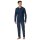 SCHIESSER Herren Schlafanzug, lang - Casual Essentials, Baumwolle, V-Ausschnitt Dunkelblau S